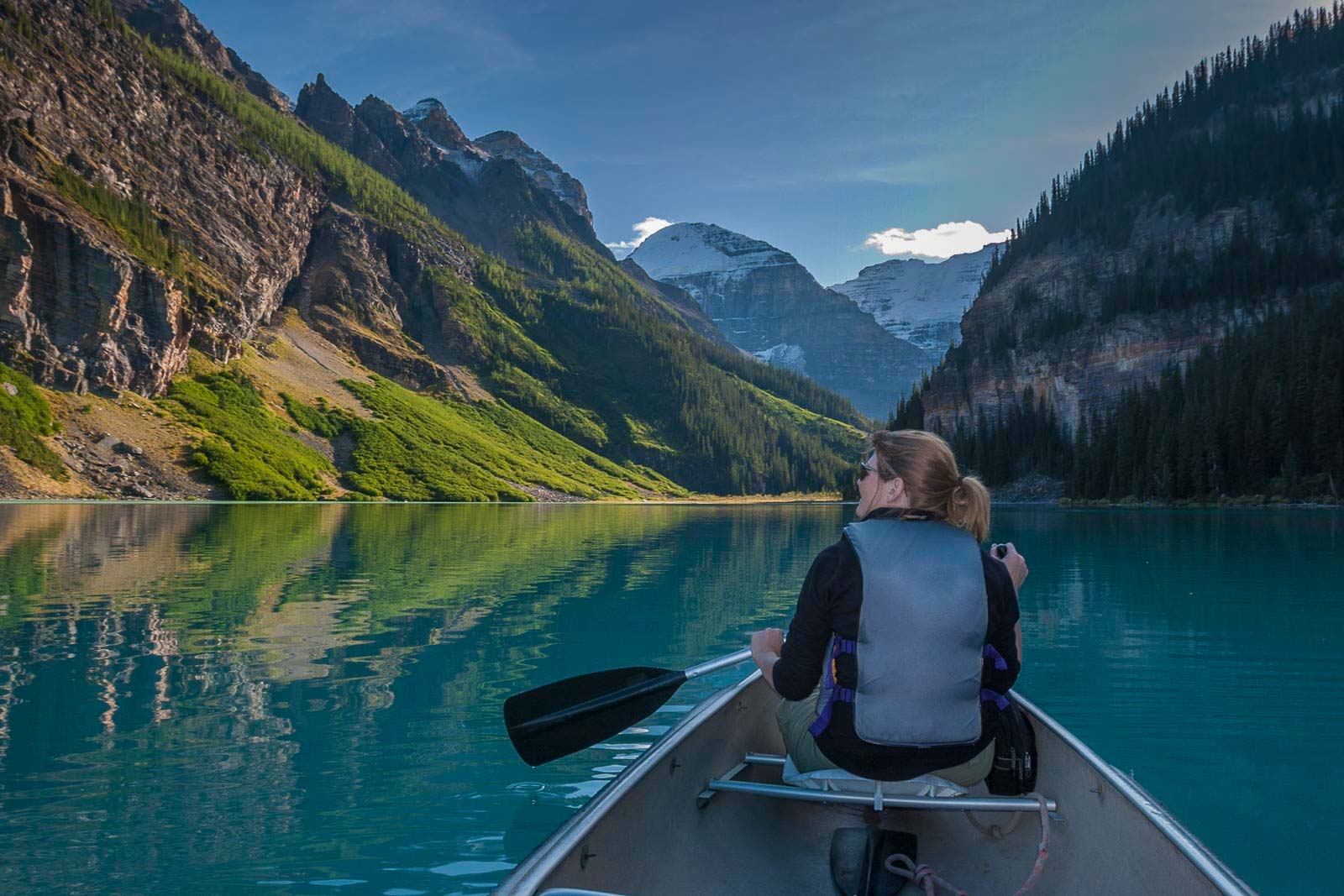things to do in Canada canoe lake louise