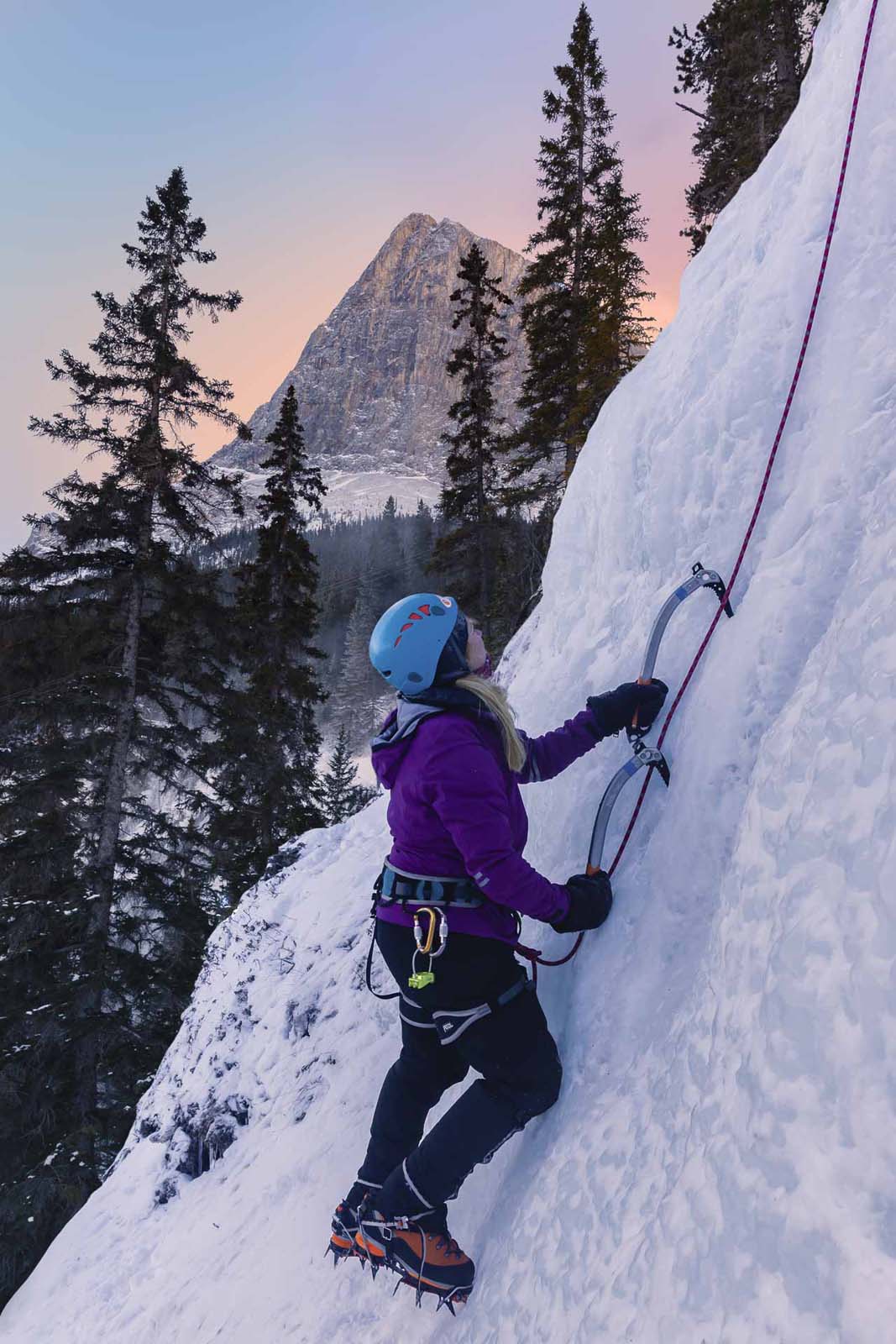 ice climb alberta