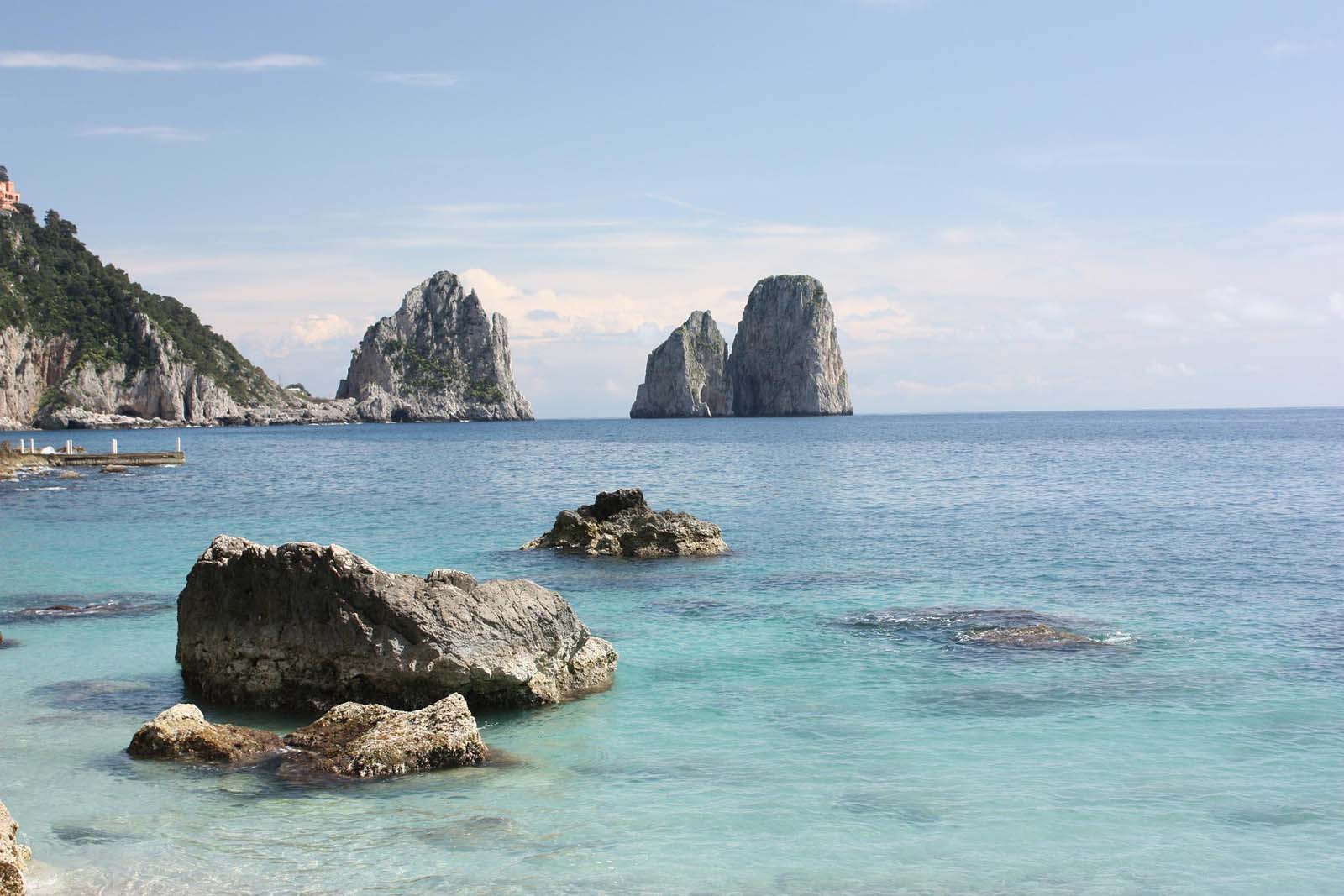 places in capri Marina Piccola