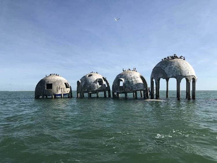 what to do in central florida | dome houses over water