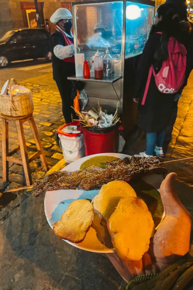 things to do in cusco street food