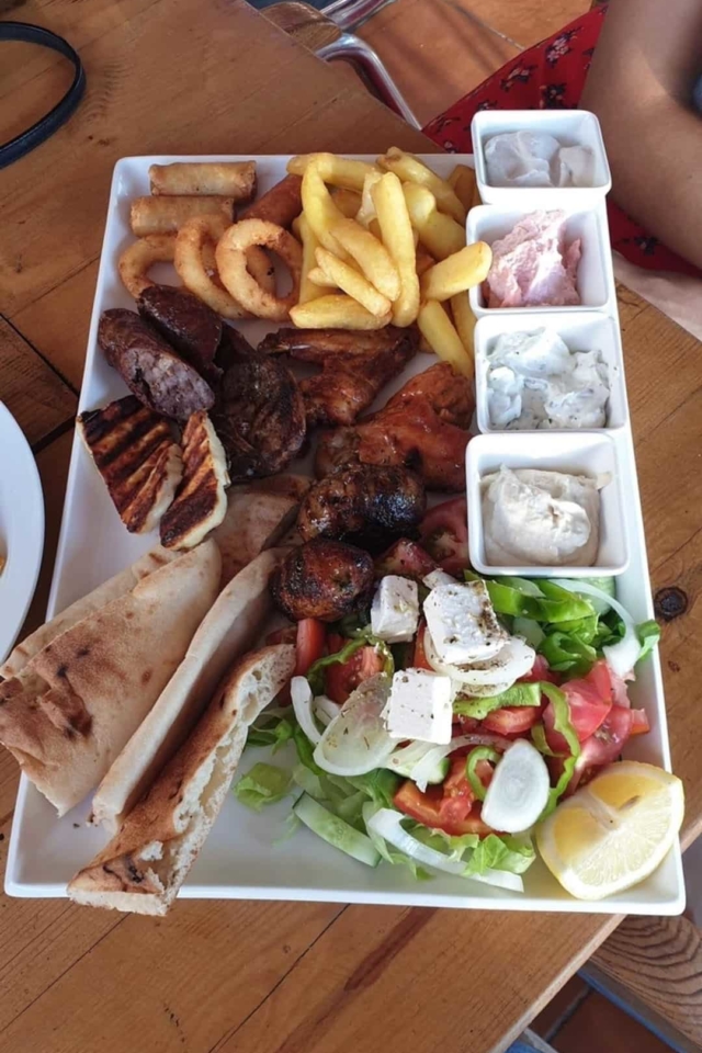 things to do in cyprus mezze plate