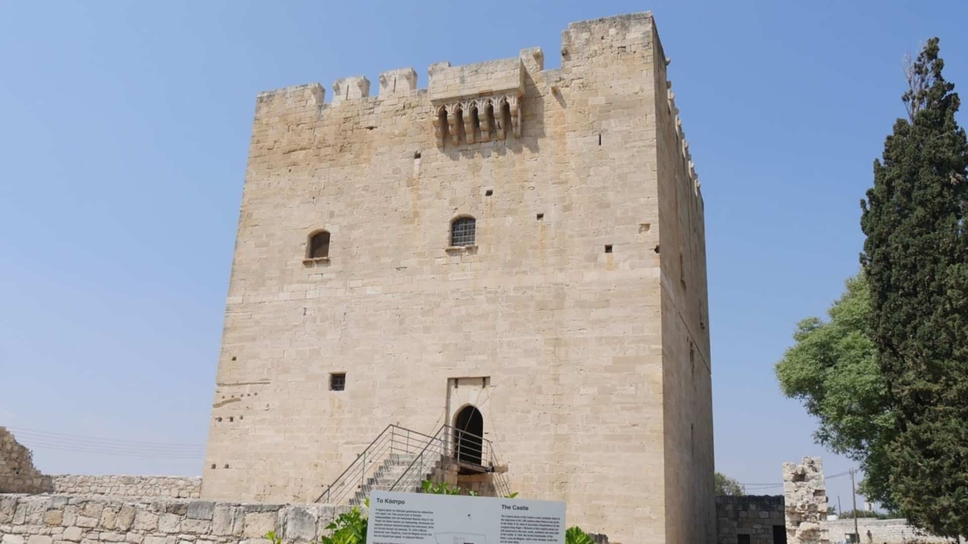 places in cyprus kolossi castle