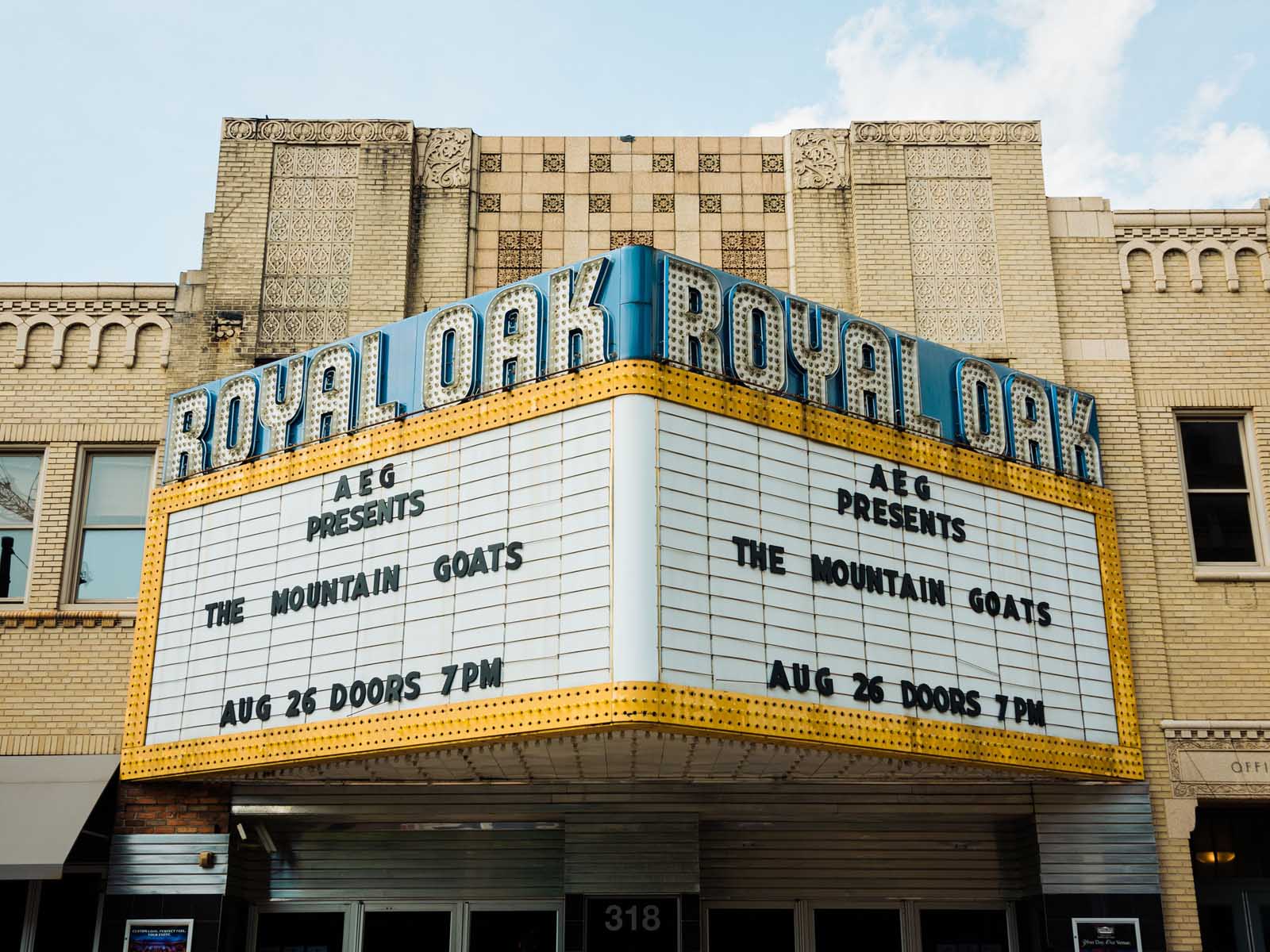 things to do in detroit royal oak
