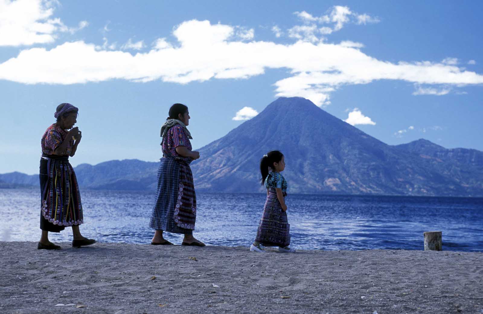 best things to do in guatemala Lake Atitlan Volcanos of Toliman and San Pedro Town of Panajachel 