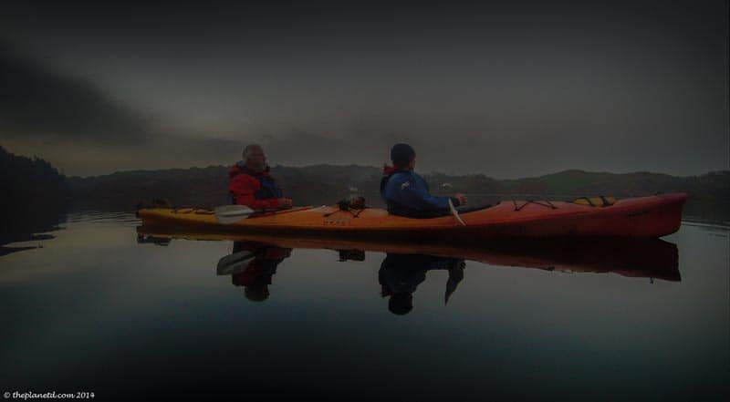 kayaking at night unique things to do in Ireland