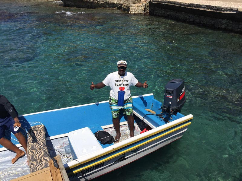 what to do in Jamaica private boat tour