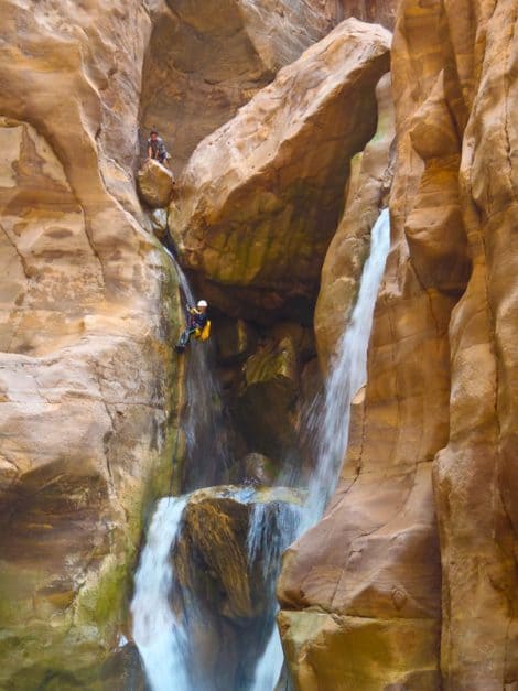 canyoning jordan activities