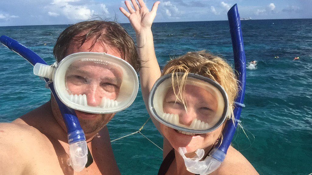 snorkel key west dave and deb