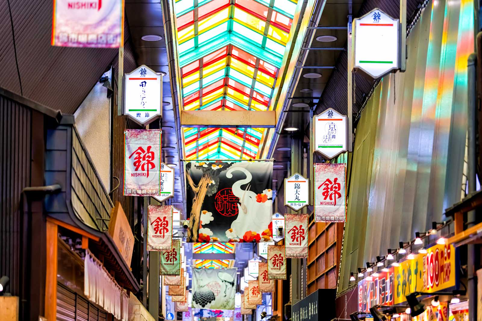 plaecs to visit in kyoto Nishiki Market