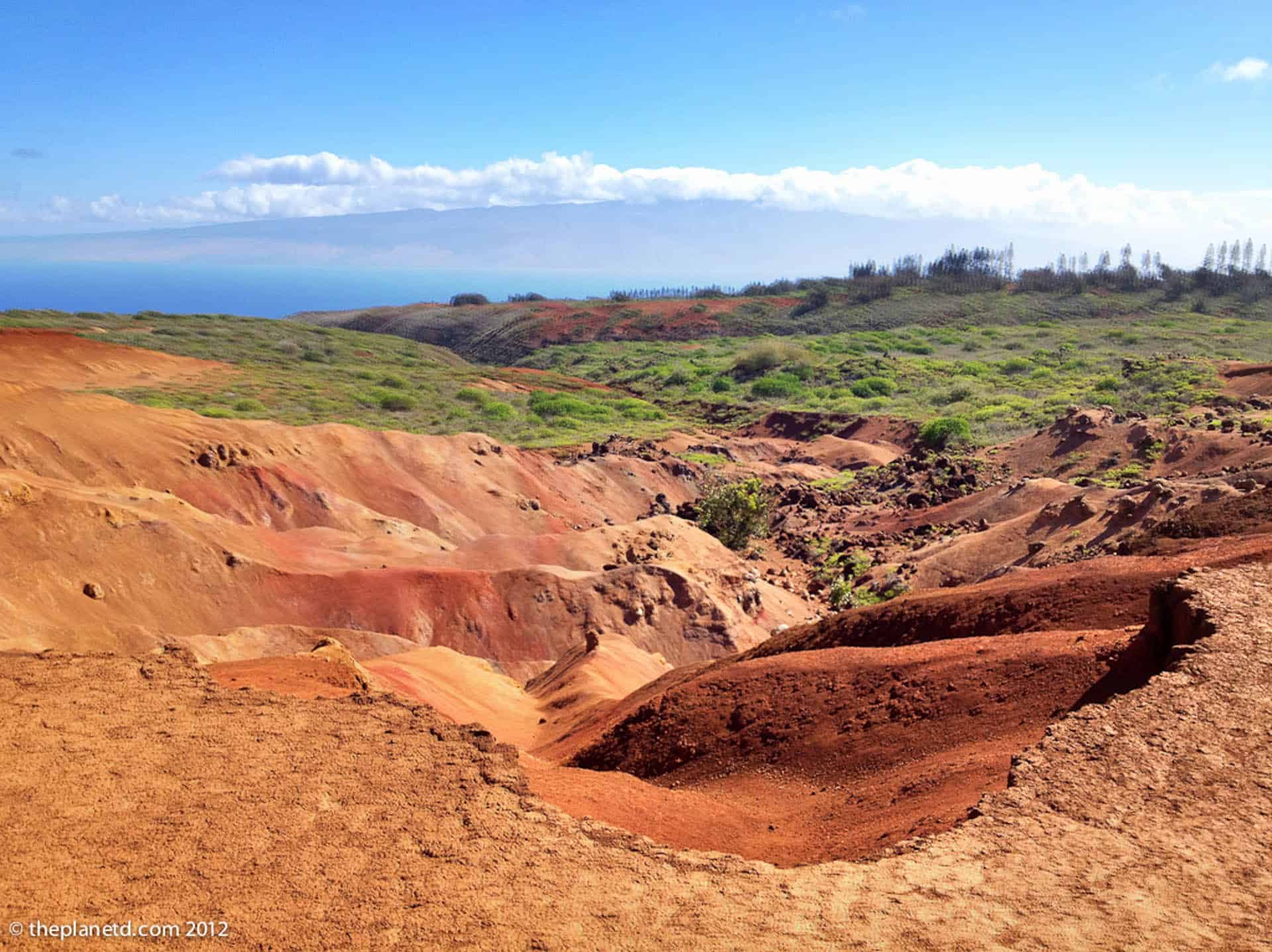 things to do in Lanai Hawaii - interesting landscape