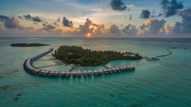 island view of the Maldives