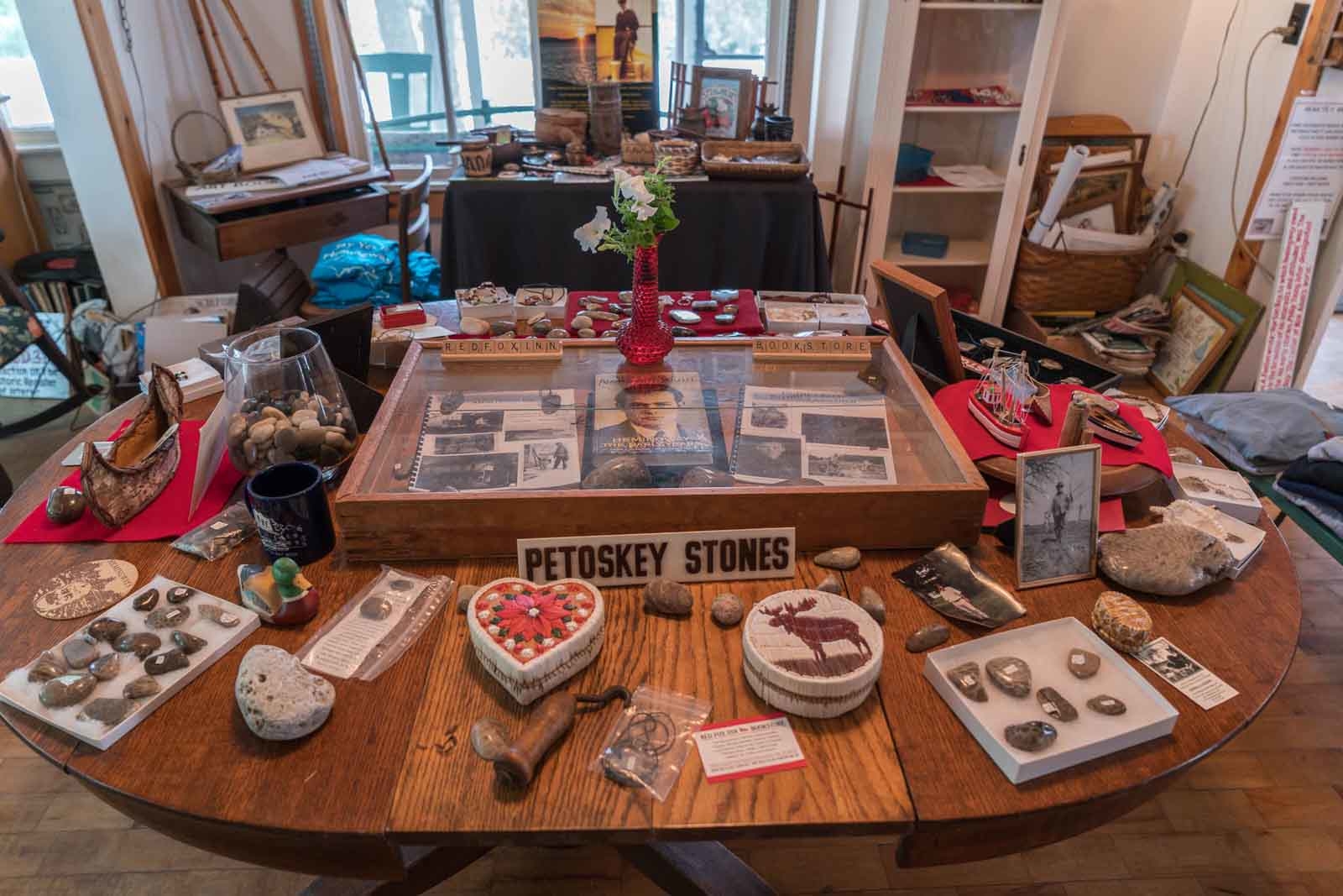 petosky shop for stone and hemingway