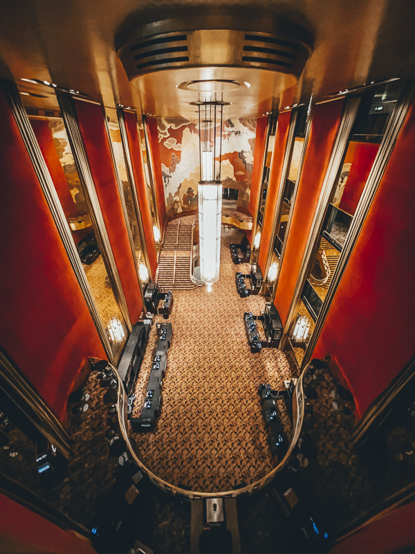 Inside the Radio city Music Hall