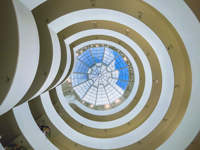 The Guggenheim Museum in New York is a must see