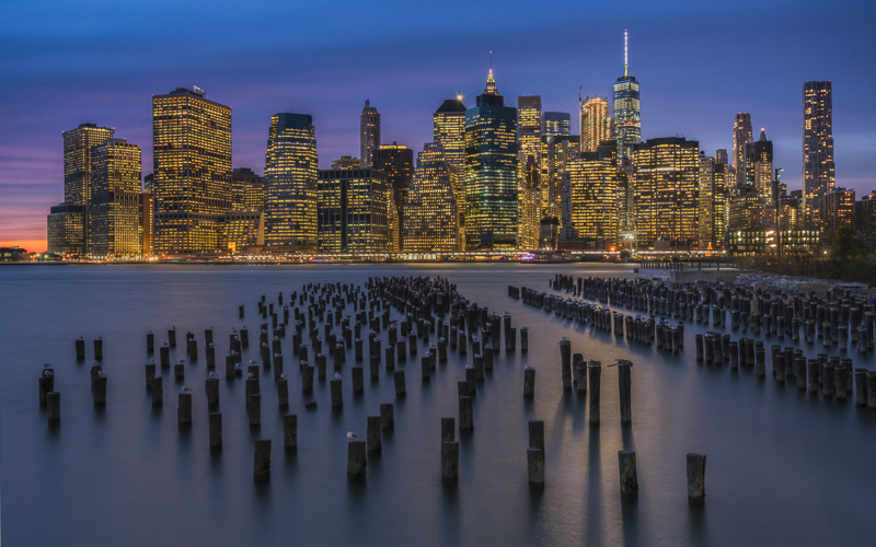 Manhattan Skyline from Brooklyn