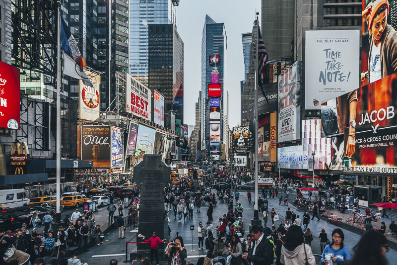 Times Square in Midtown 