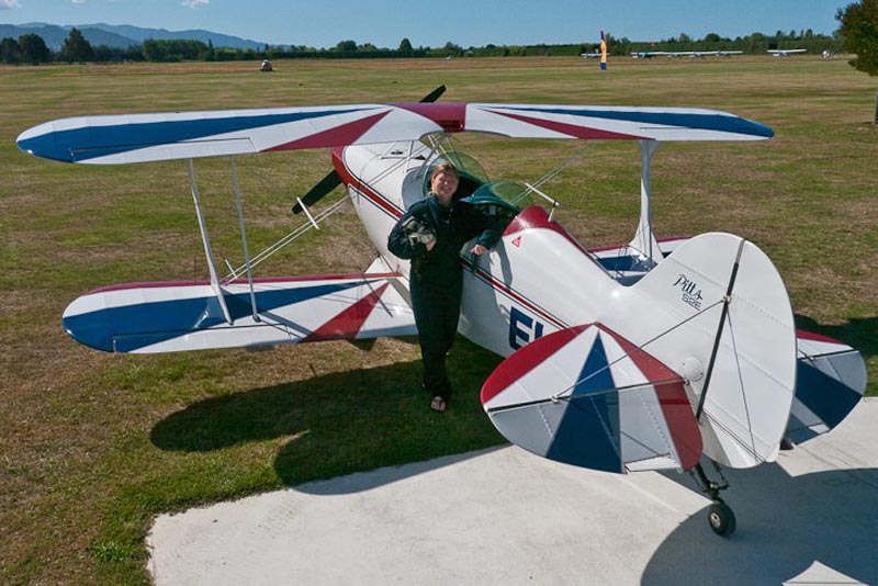 unique things to do in New Zealand fly a stunt plane