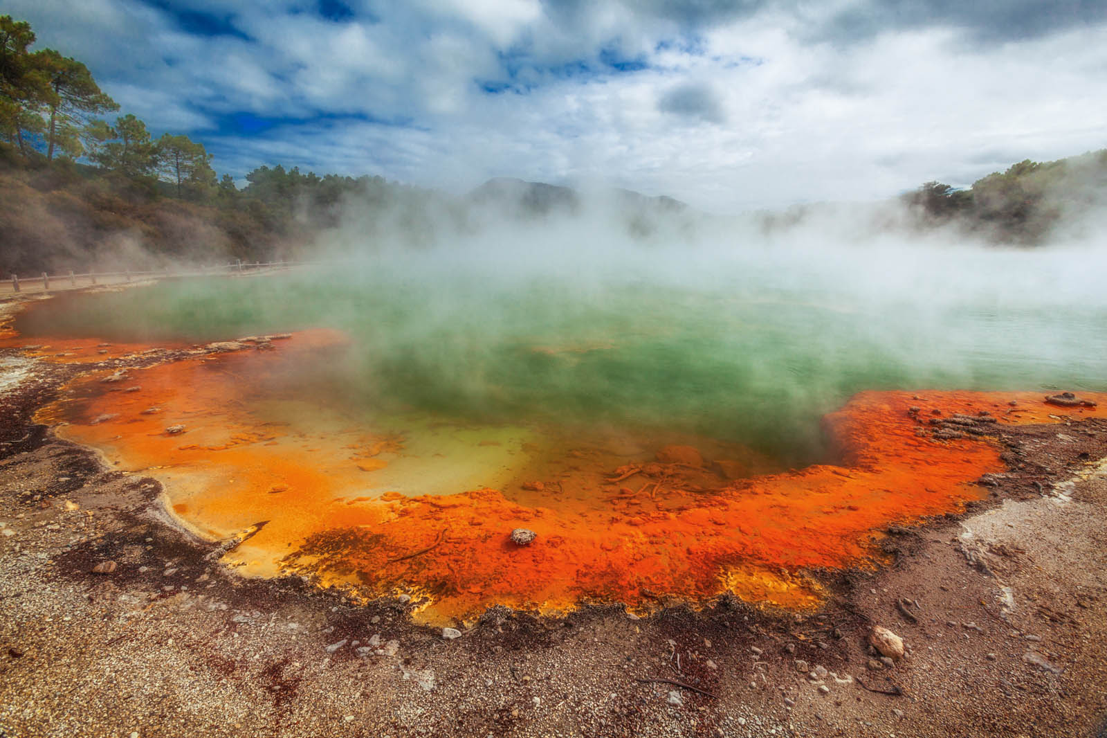 things to do in new zealand wai o tapu hot pools