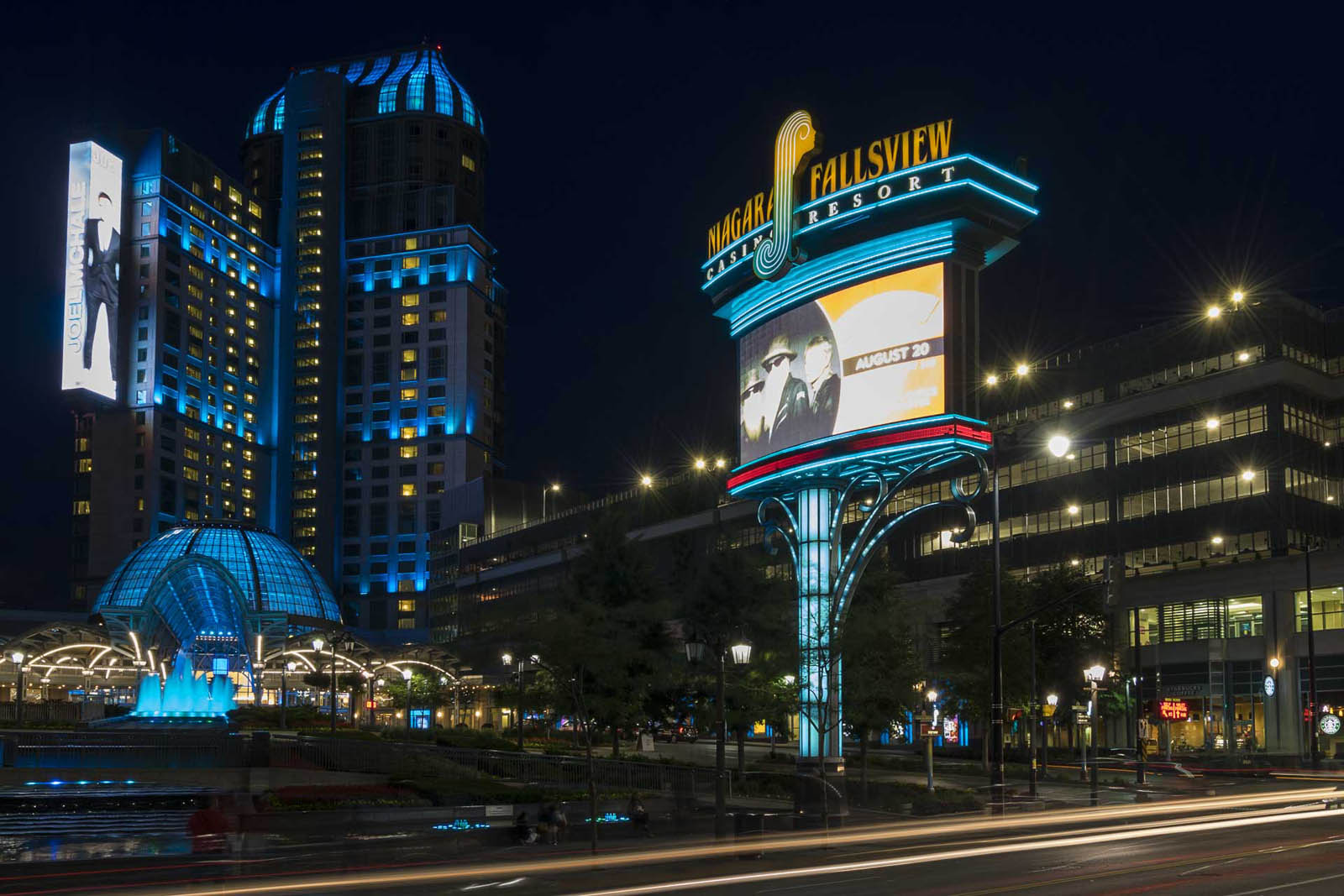 coisas para fazer nas Cataratas do Niágara Canadá Fallsview Casino