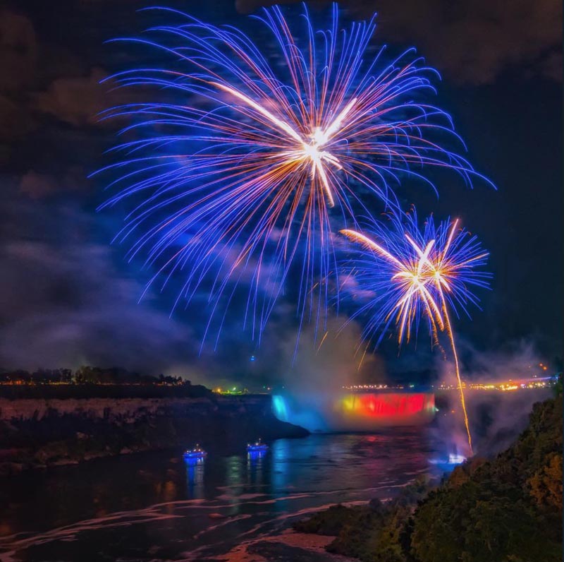 niagara falls things to do fireworks