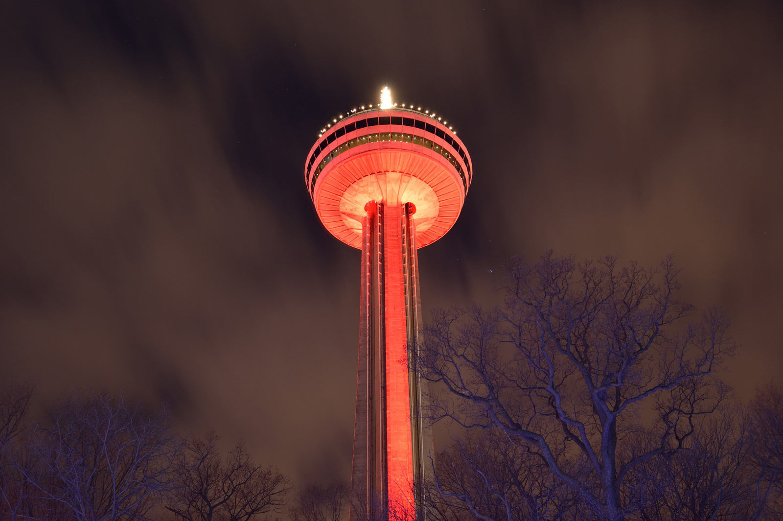 coisas para fazer nas Cataratas do Niágara Canadá à noite