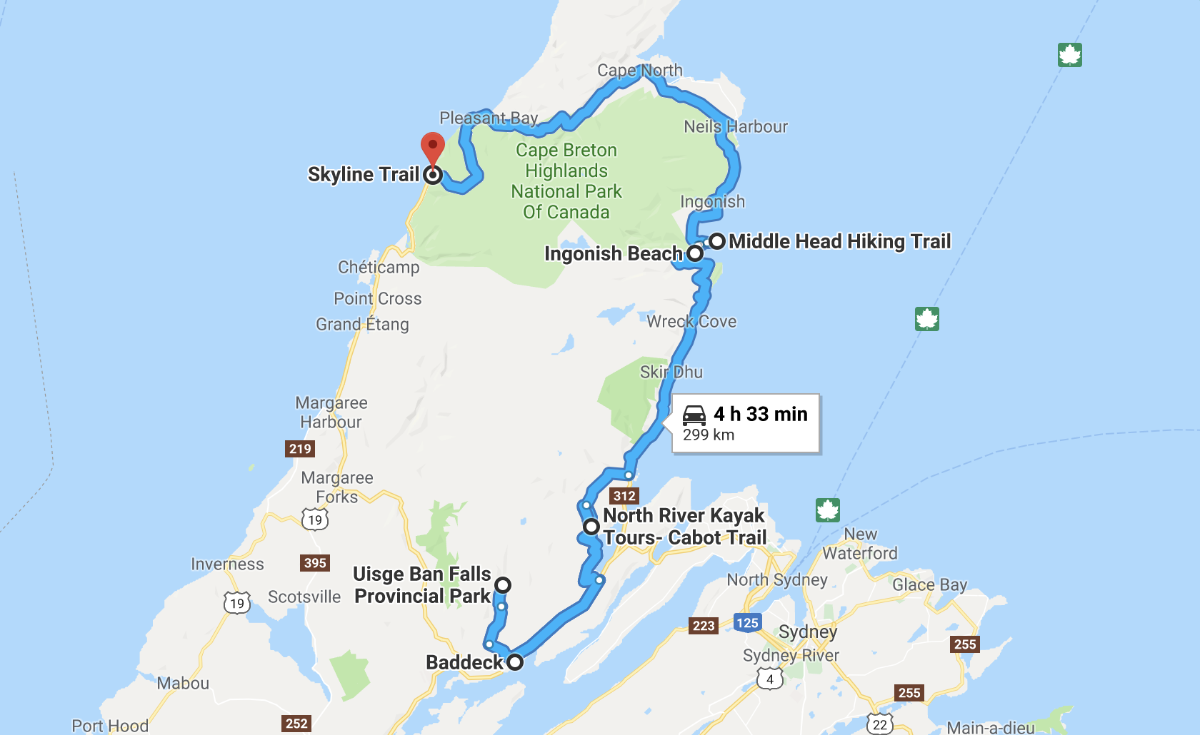 nova scotia road trip cabot trail