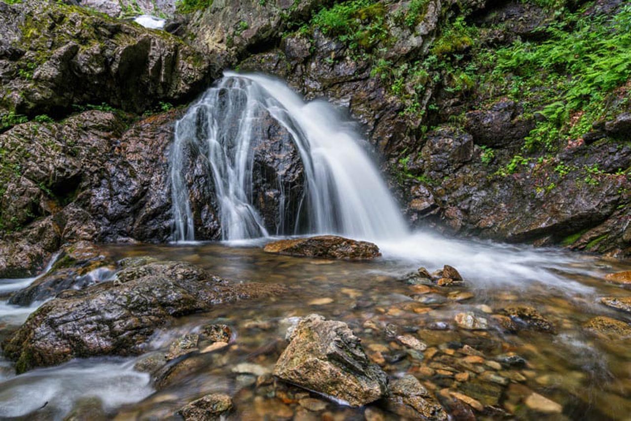 nova scotia attractions uisge ban waterfalls