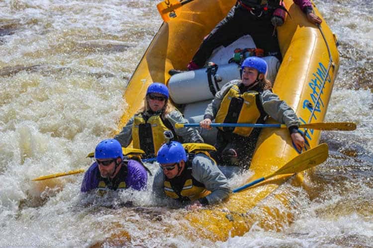 things to do in ontario whitewater rafting