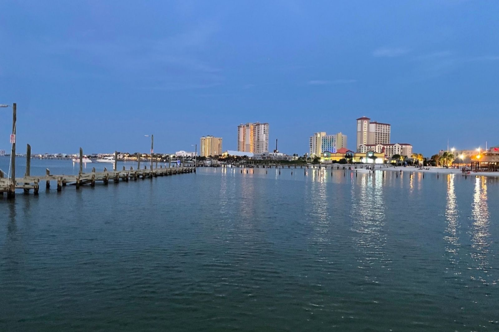 Step onto the dock at the Pensacola Beach Boardwalk for some amazing views
