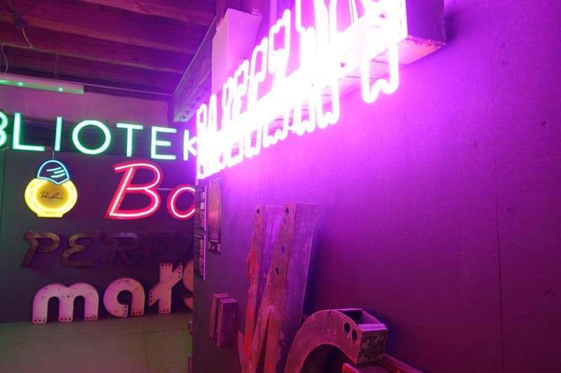 things to see in Poland neon museum