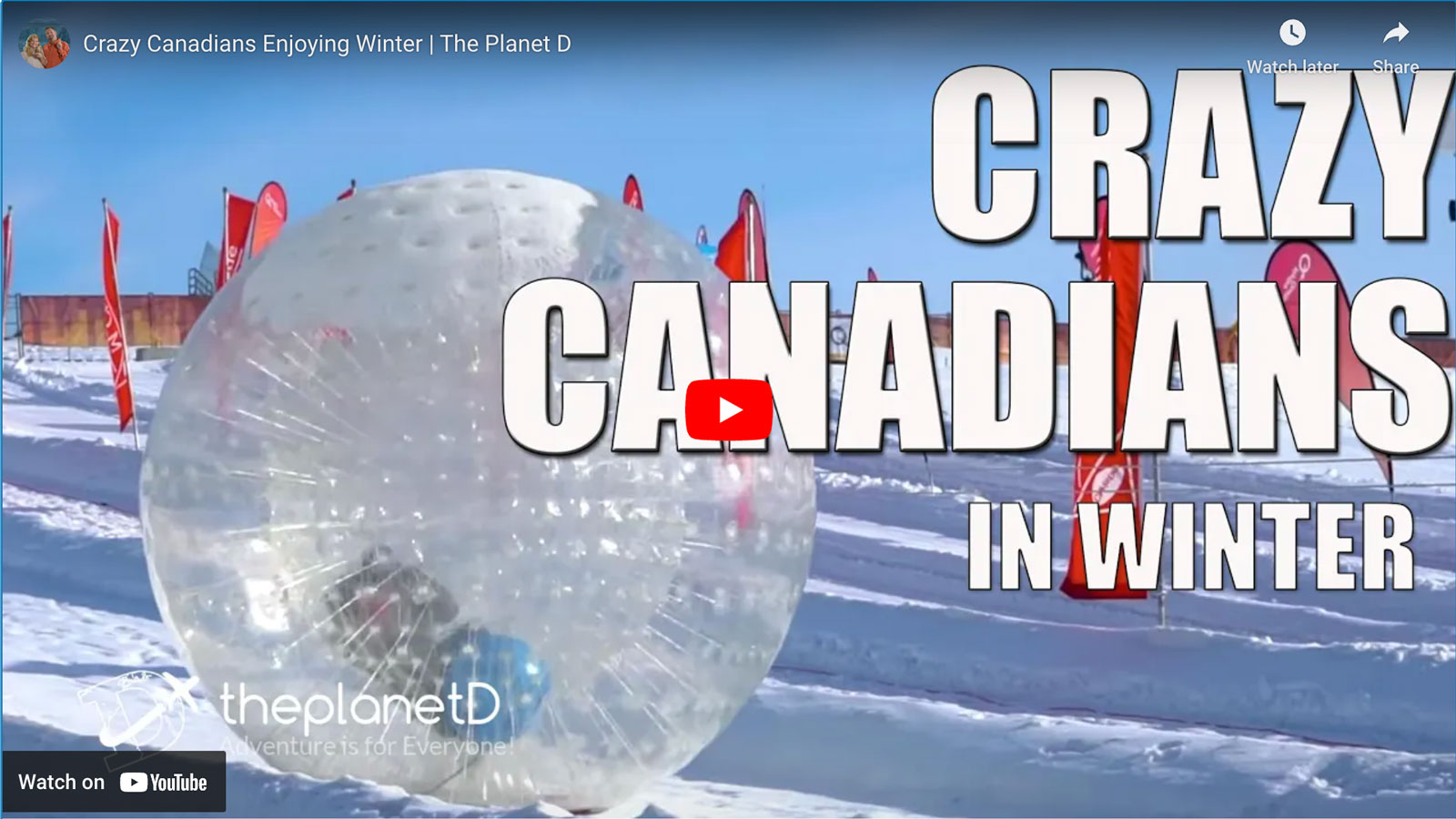 winter attractions in canada video