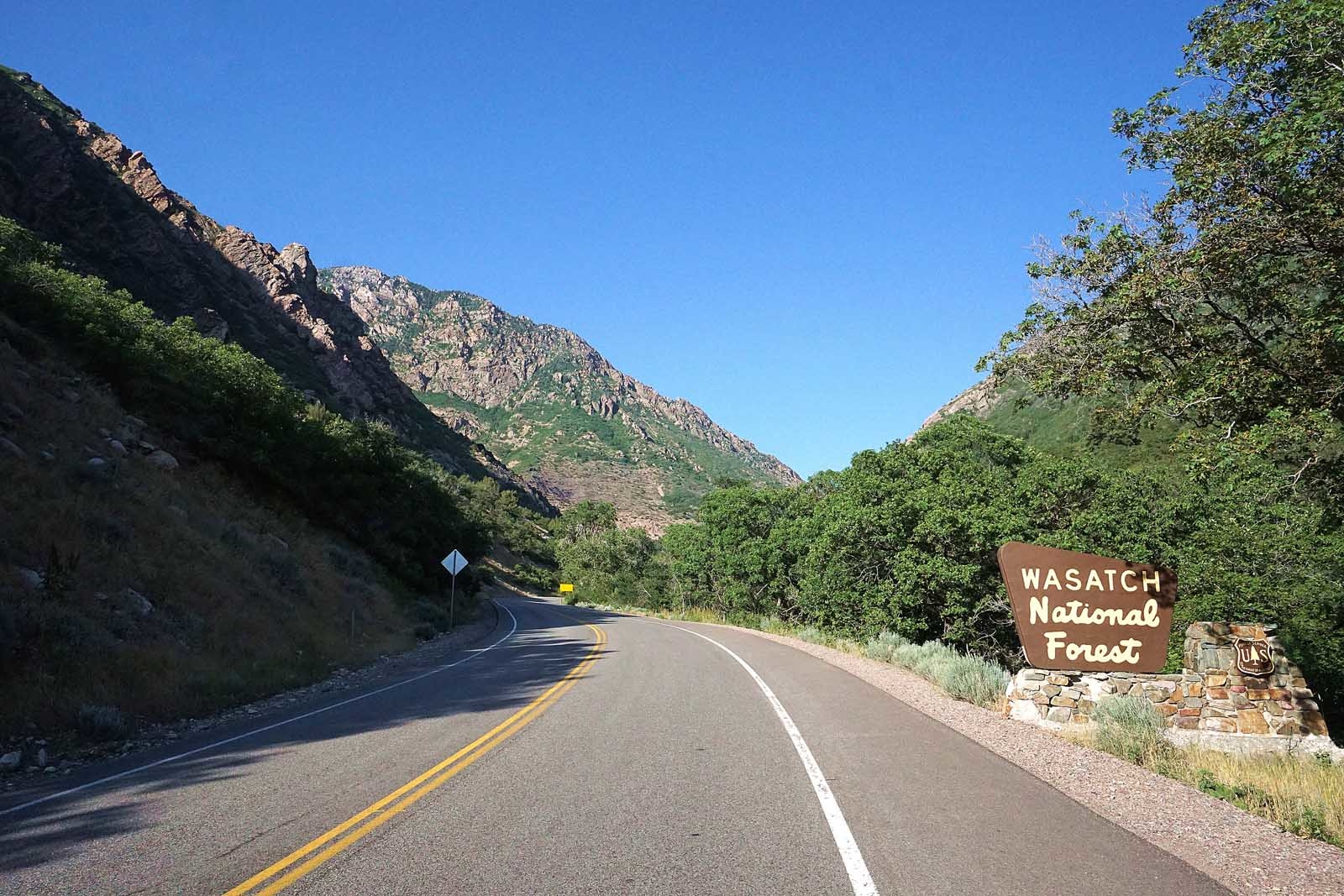 places to visit outside Salt Lake City, Wasatch National Forest