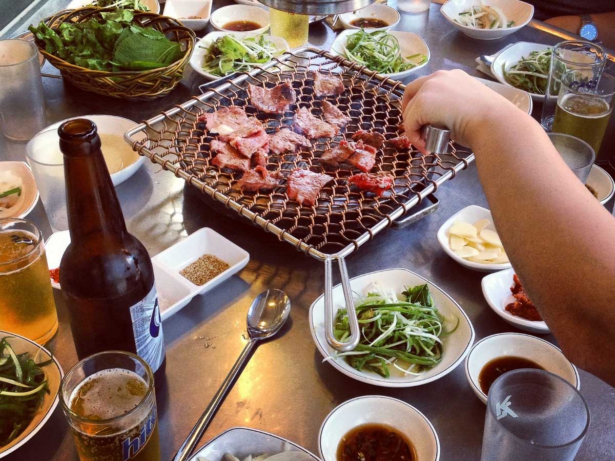 korean barbecue what to do in seoul