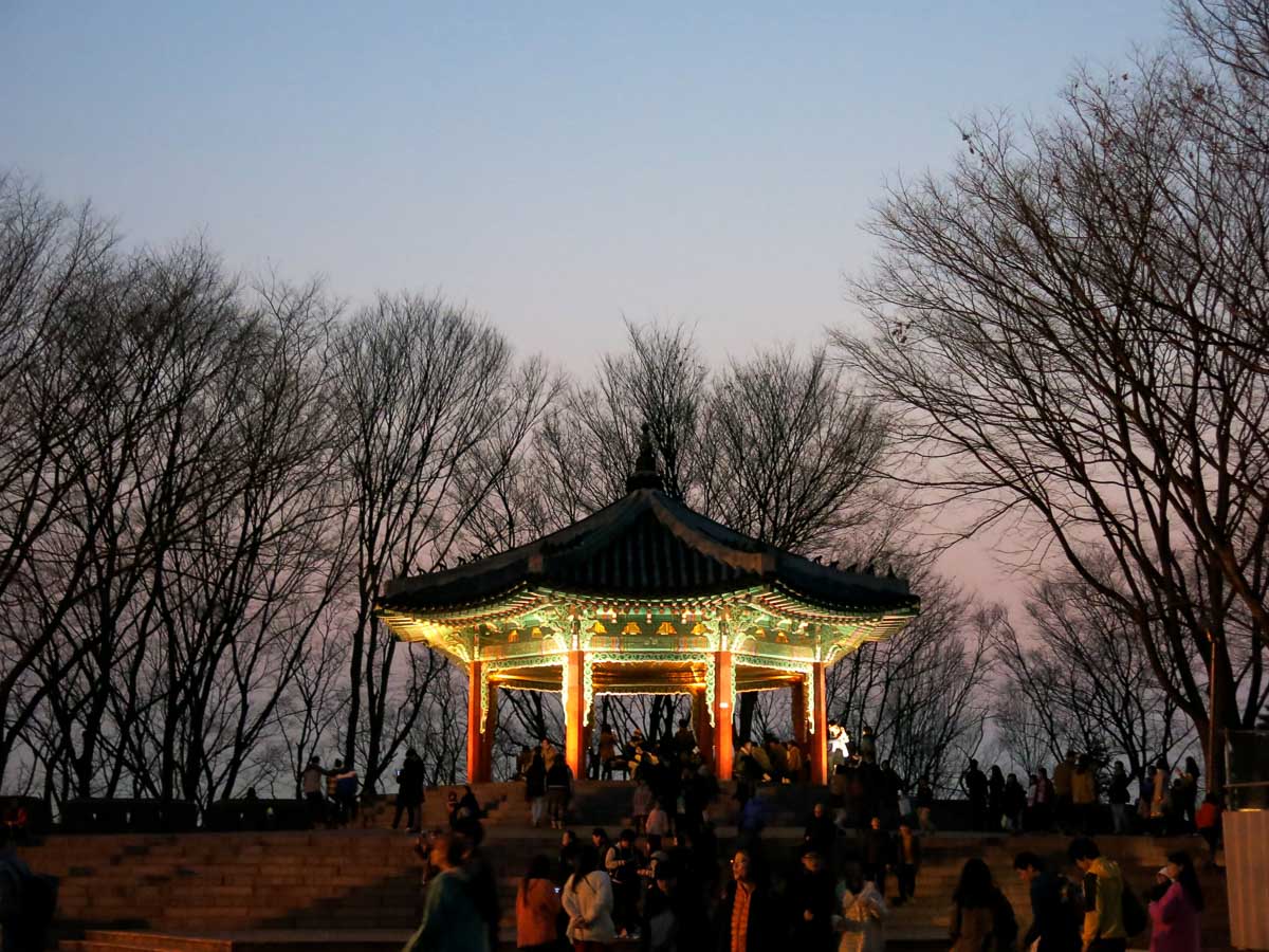 3 days in seoul itinerary namsan hill