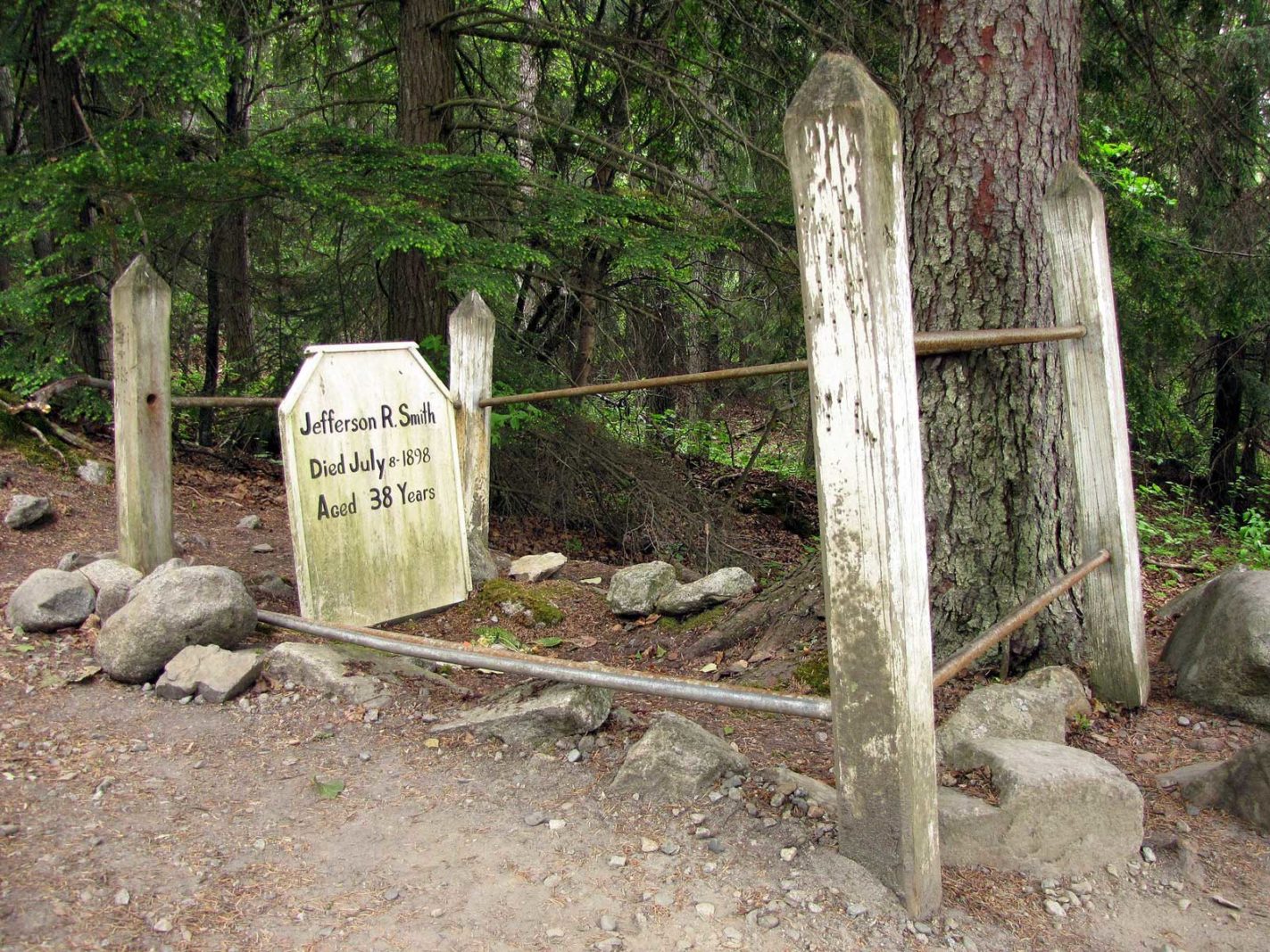 things to do in skagway Soapy Smith Grave