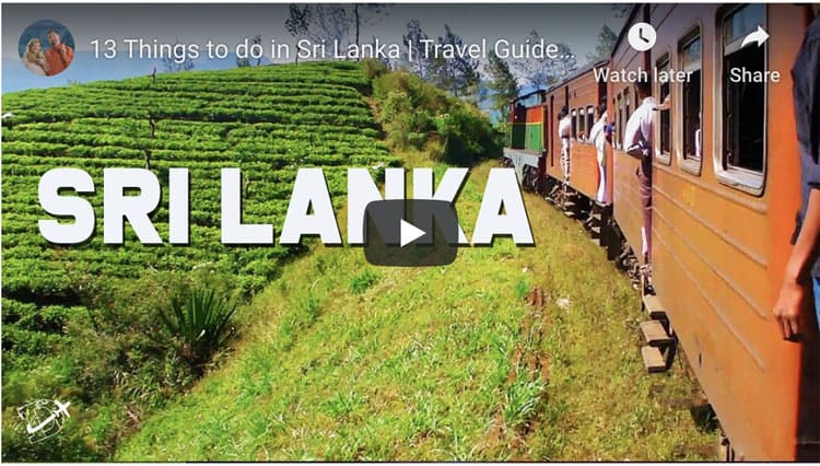 things to do in sri lanka video