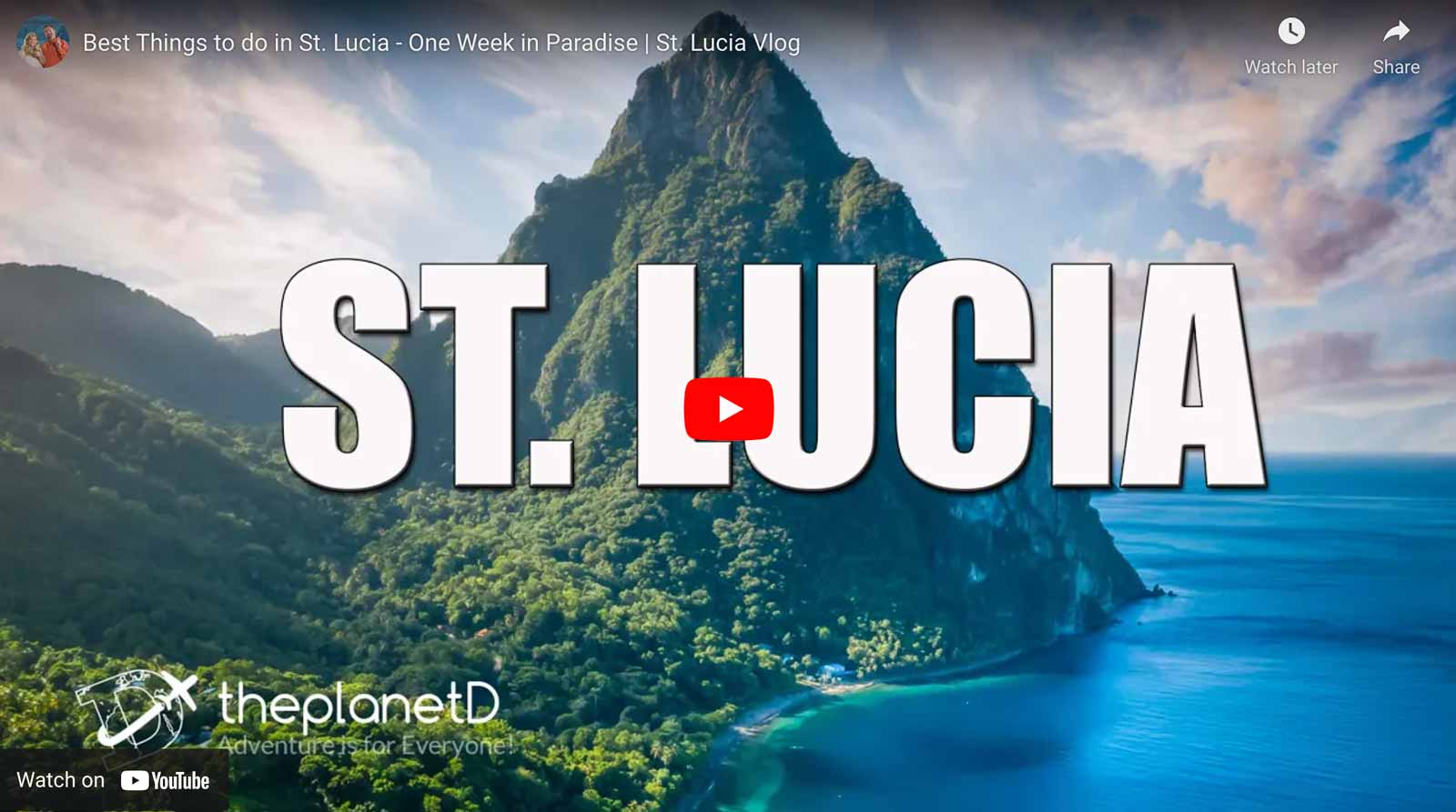 things to do in st lucia video
