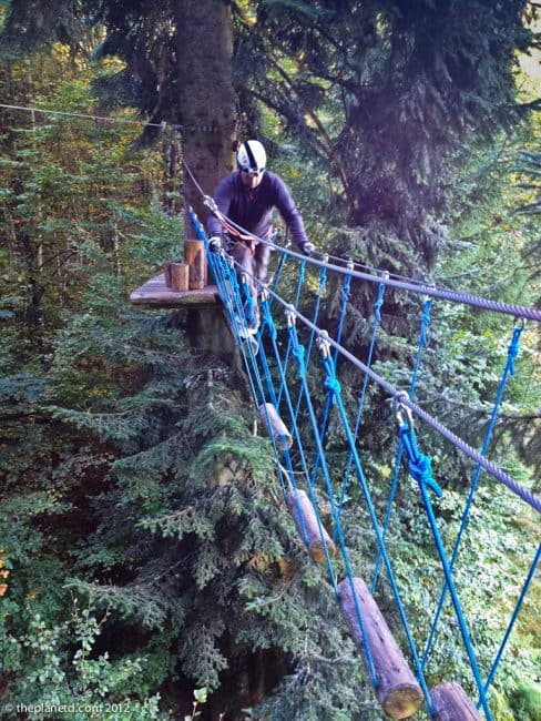 things to do in switzerland climbing ropes
