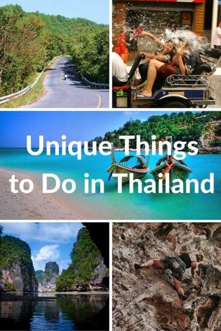 unique things to do in thailand