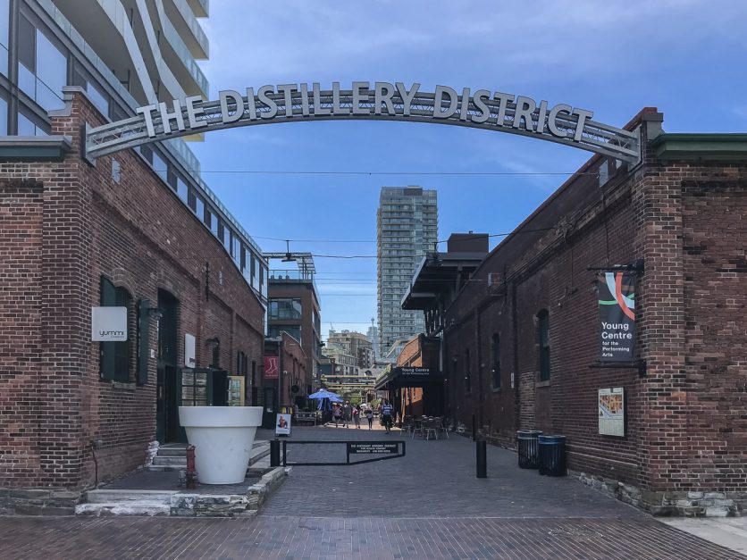 Distillery District toronto what to do