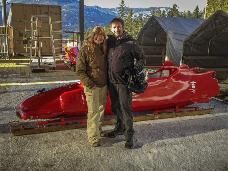 whistler bobledding dave and deb