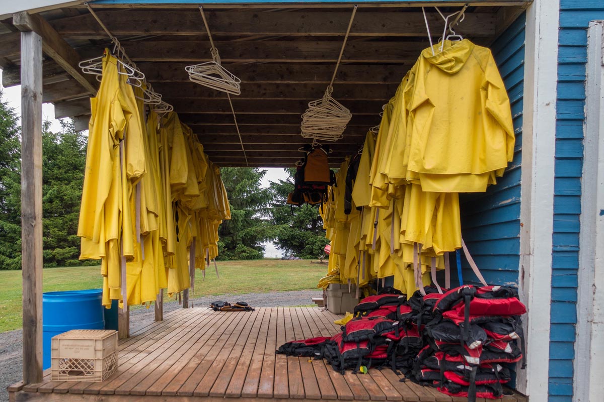 rafting bay of fundy rain suits