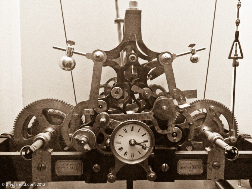 antique clock in switzerland