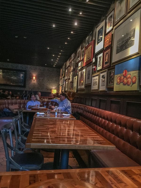 times square hotels dining