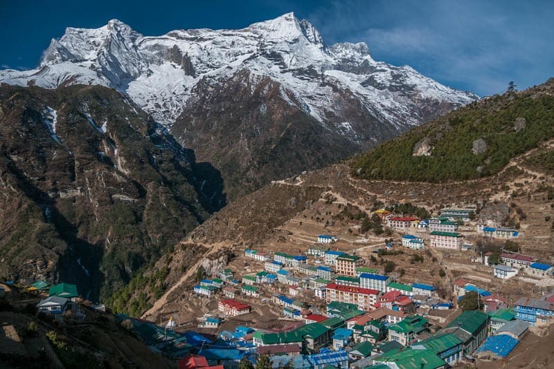 trekking to everest base camp tips namche bazaar