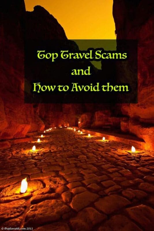 top travel scams