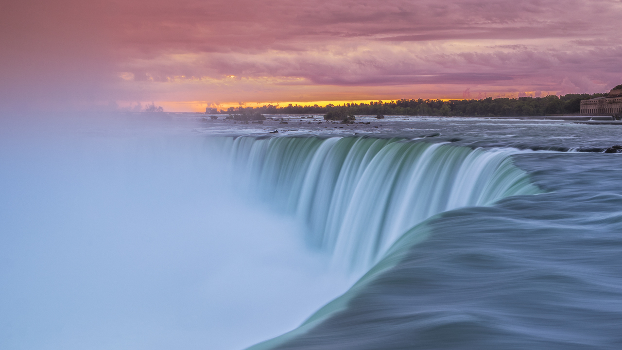 It is worth it to take the Toronto to Niagara Falls bus just to see this!