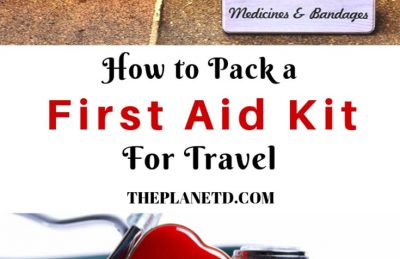 travel first aid list