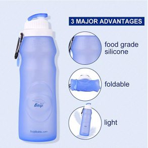 best travel gadgets for backpackers | collapsible water bottle